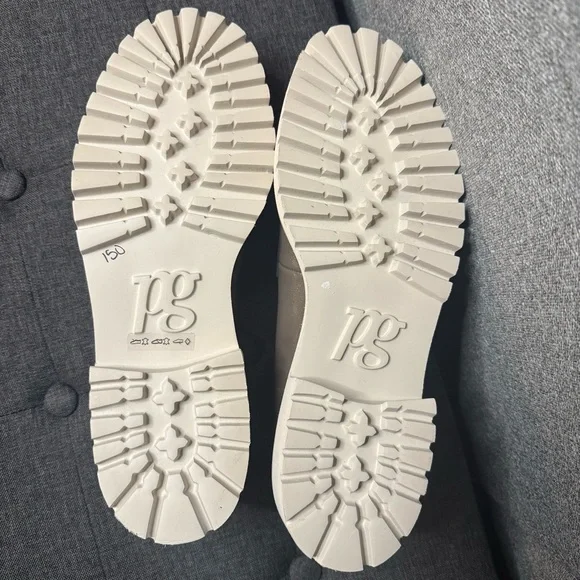 Paul Green Urban Lug Sole Loafer - Fango Earth Combo Taupe Brown Leather - Picture 5 of 9